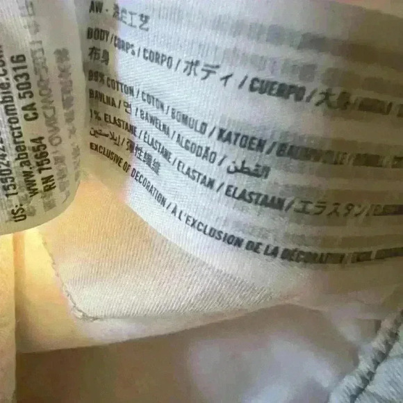 NWT! Abercrombie & Fitch Curve Love Ultra High Rise 90s Straight Jean - Picture 11 of 12